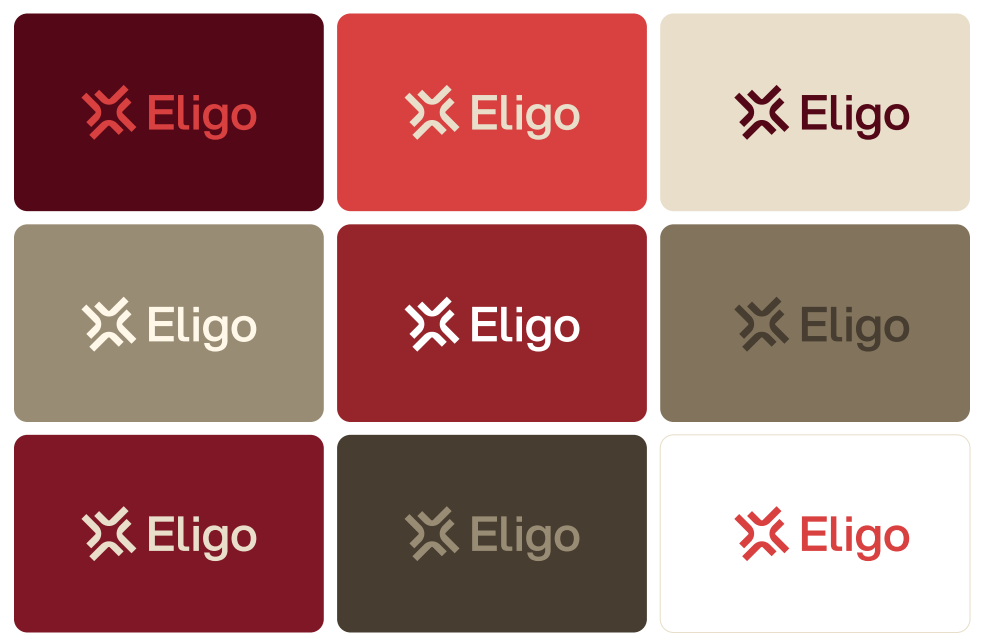 eligo new visual identity colour palette