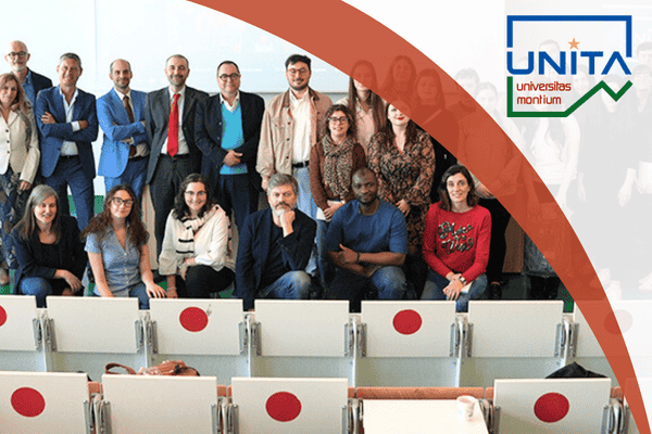 Students and faculty attending the UNITA European Student Assembly for digital elections