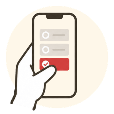 Voting with Eligo from your own device