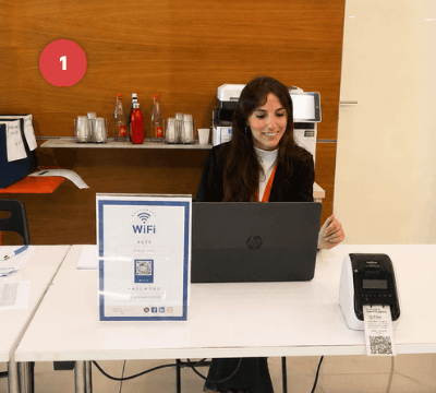 Check-in with Eligo