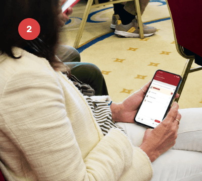 Easy voting from a personal device